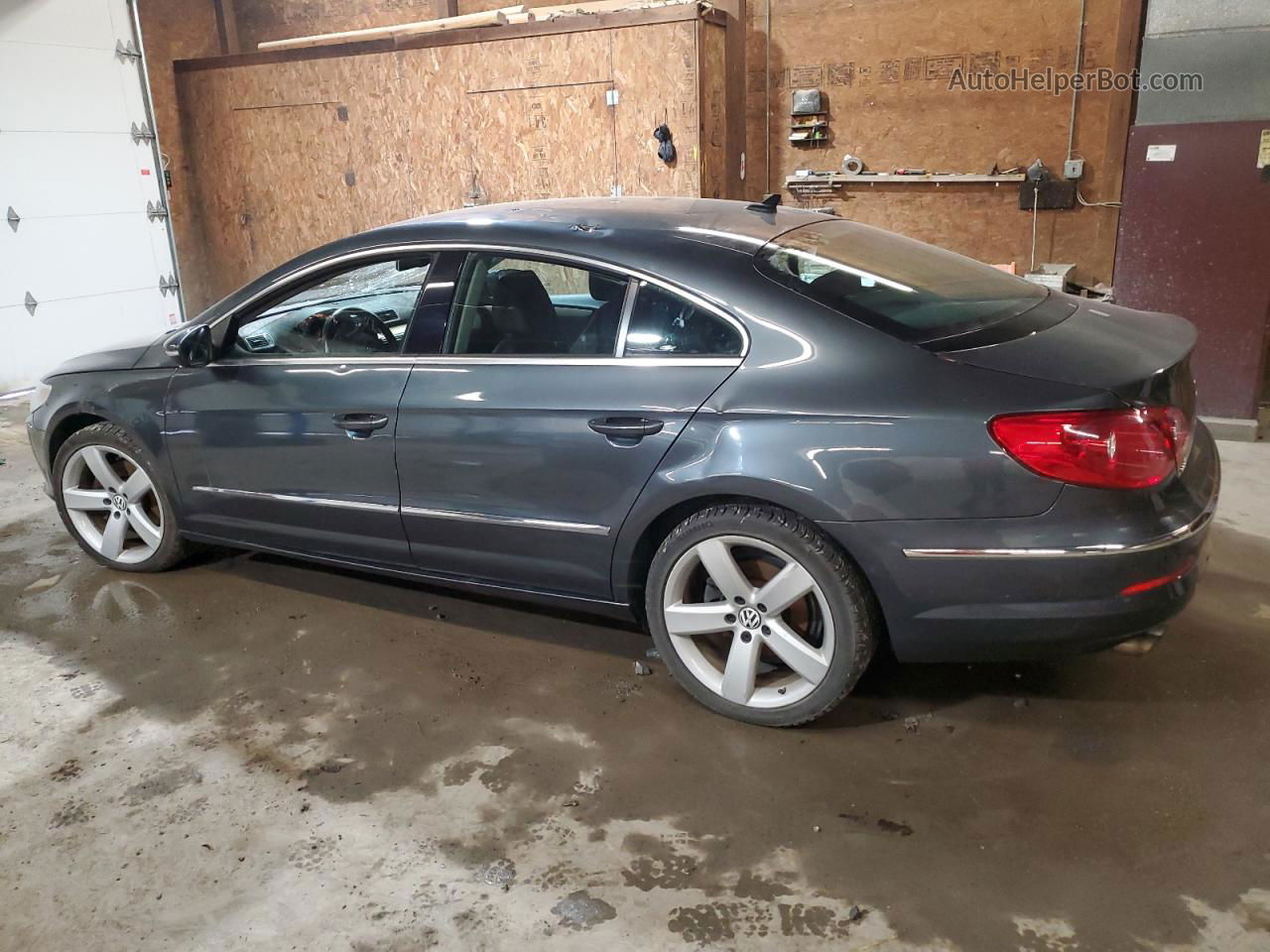 2012 Volkswagen Cc Luxury Gray vin: WVWHP7AN4CE507315