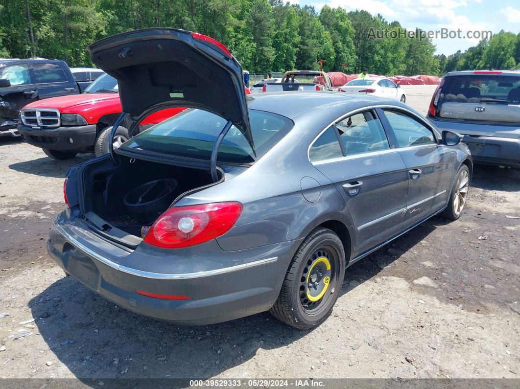 2012 Volkswagen Cc Lux Limited Gray vin: WVWHP7AN4CE534143