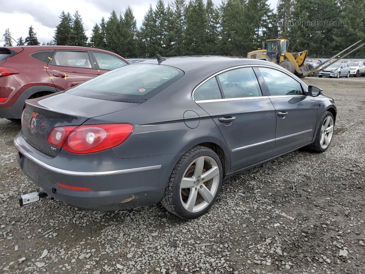 2012 Volkswagen Cc Luxury Угольный vin: WVWHP7AN5CE500714