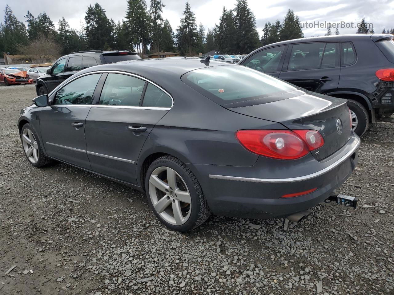 2012 Volkswagen Cc Luxury Угольный vin: WVWHP7AN5CE500714