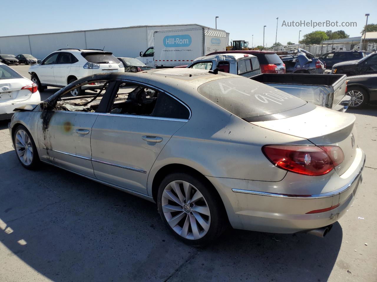 2012 Volkswagen Cc Luxury Пожар vin: WVWHP7AN5CE506528