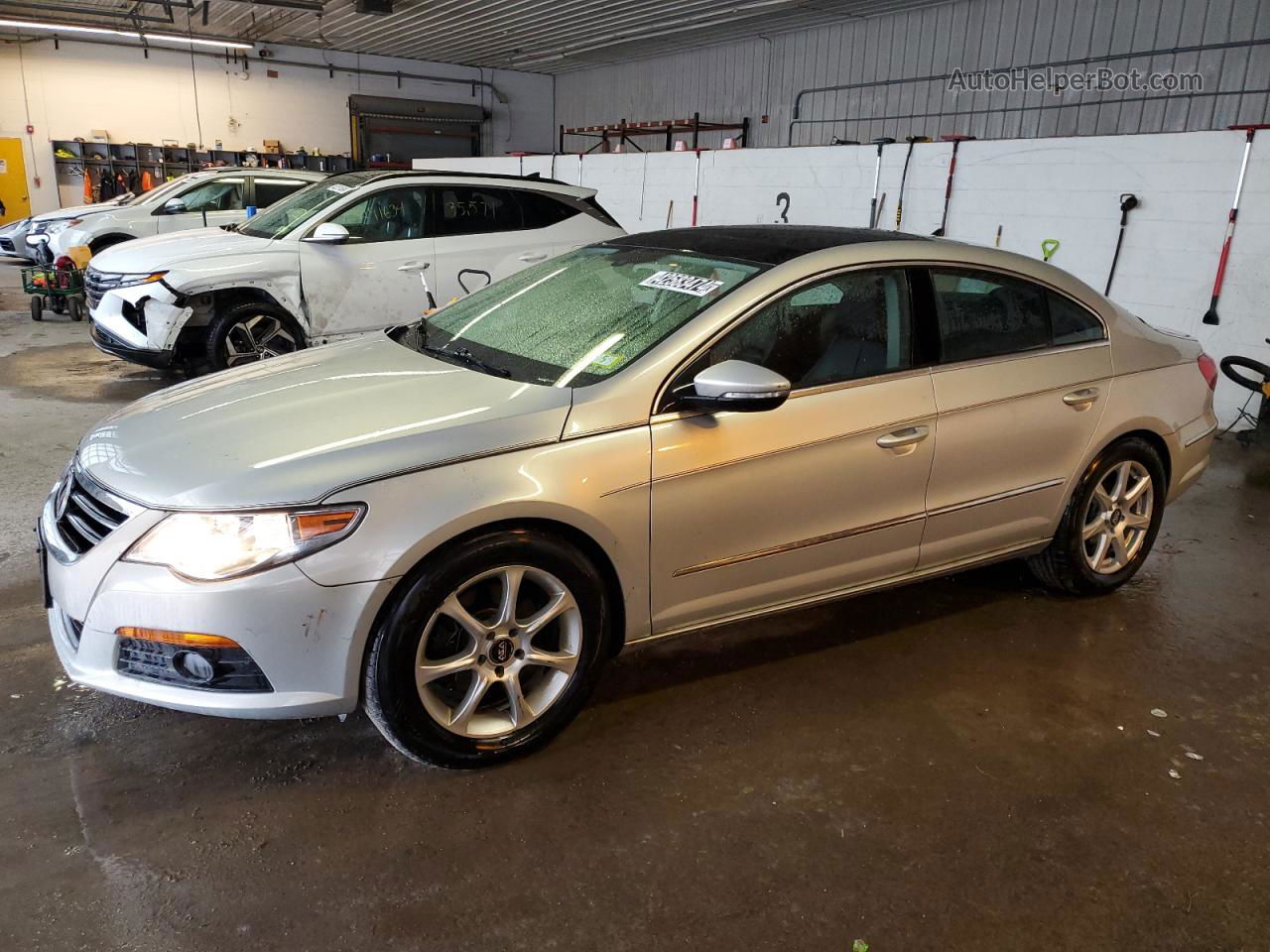 2012 Volkswagen Cc Luxury Silver vin: WVWHP7AN8CE504448