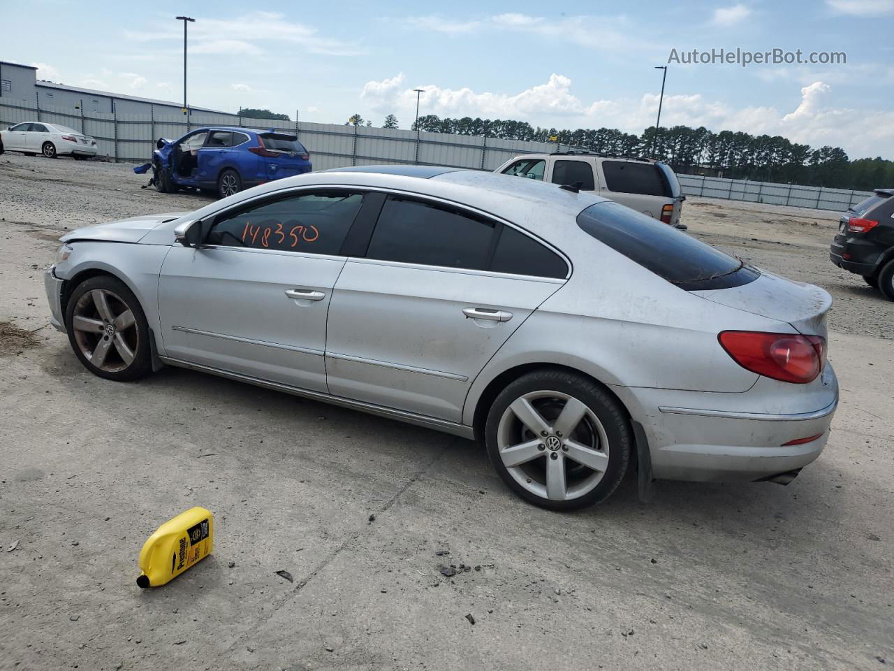 2012 Volkswagen Cc Luxury Серебряный vin: WVWHP7ANXCE513877