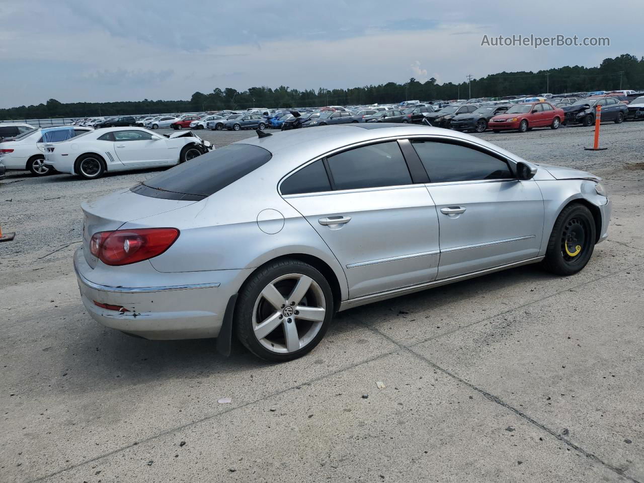 2012 Volkswagen Cc Luxury Silver vin: WVWHP7ANXCE513877