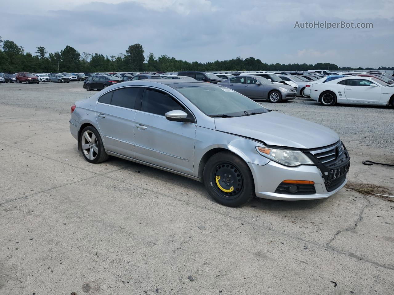 2012 Volkswagen Cc Luxury Silver vin: WVWHP7ANXCE513877