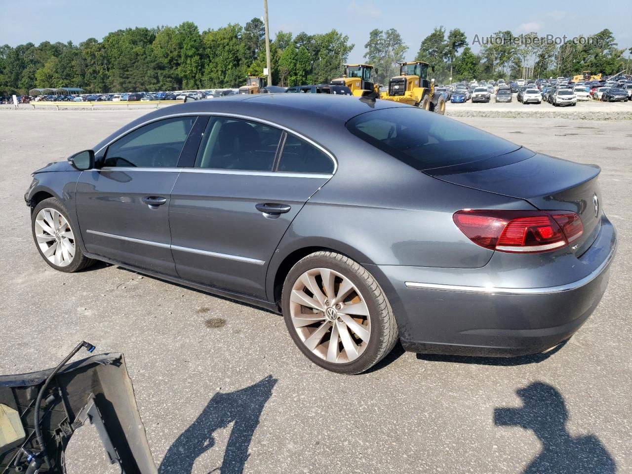 2013 Volkswagen Cc Luxury Угольный vin: WVWHU7AN7DE500871