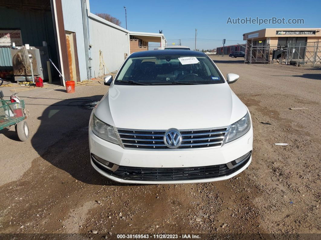 2013 Volkswagen Cc 3.6l Vr6 Lux White vin: WVWHU7AN9DE500662