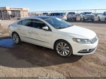 2013 Volkswagen Cc 3.6l Vr6 Lux White vin: WVWHU7AN9DE500662