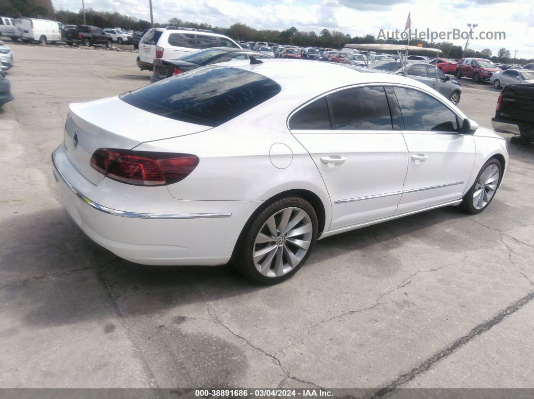 2013 Volkswagen Cc 3.6l Vr6 Lux White vin: WVWHU7ANXDE509466