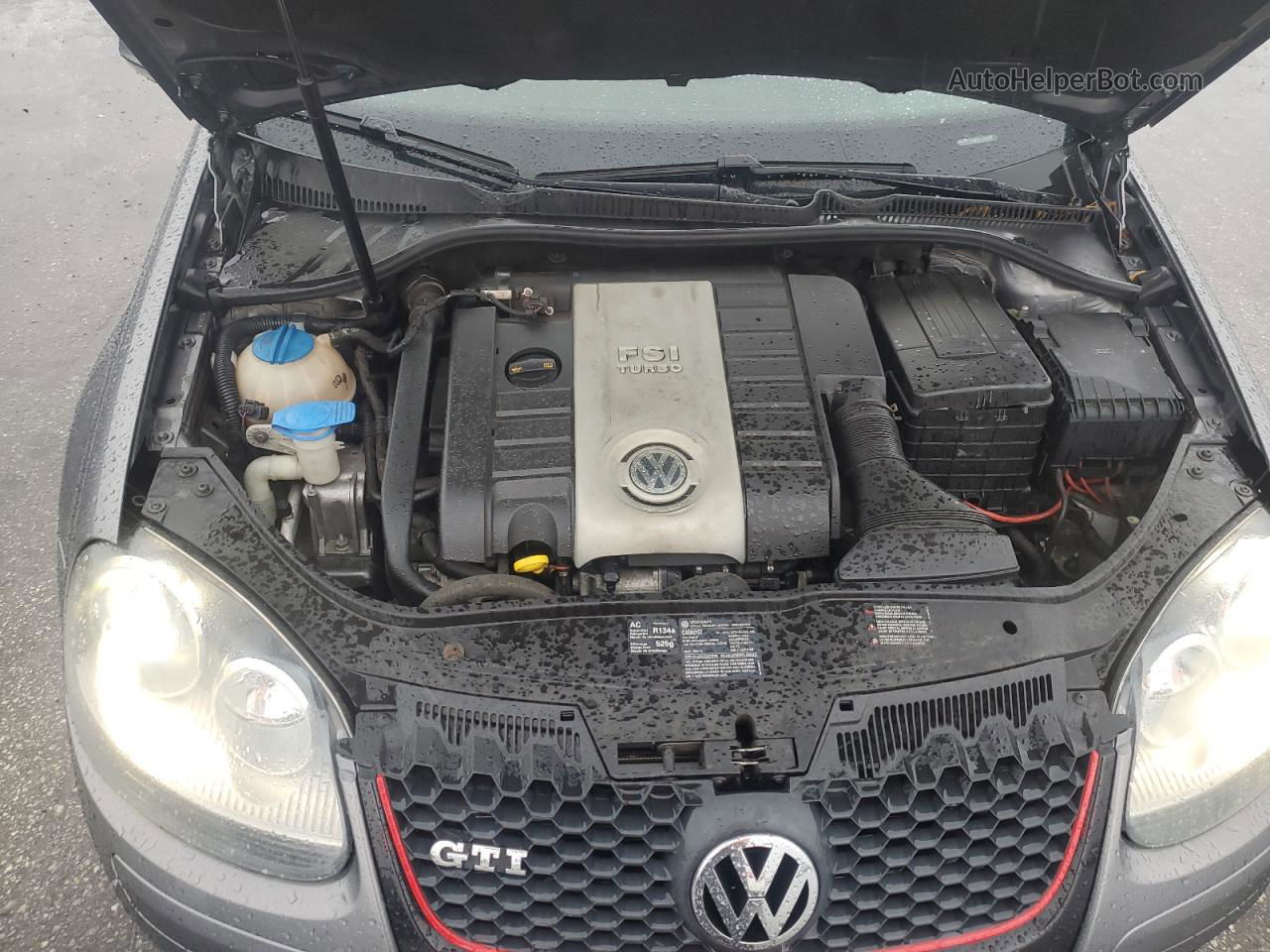 2008 Volkswagen Gti  Серый vin: WVWHV71K08W115364