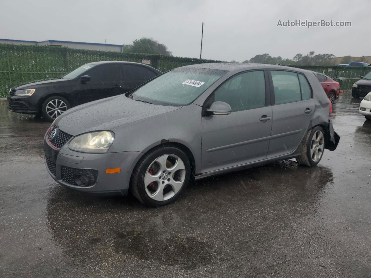 2008 Volkswagen Gti  Gray vin: WVWHV71K08W115364