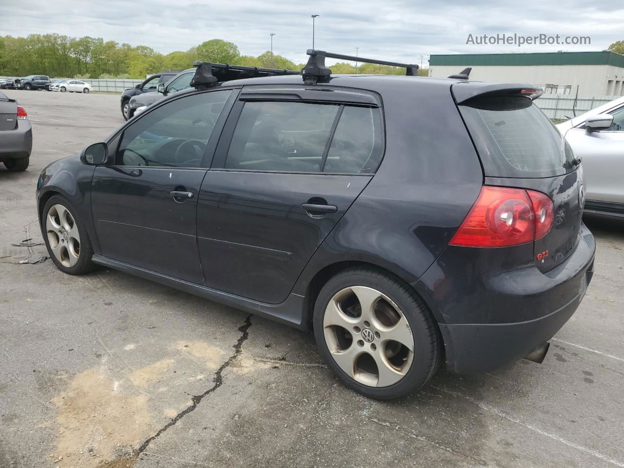 2008 Volkswagen Gti  Black vin: WVWHV71K08W162250