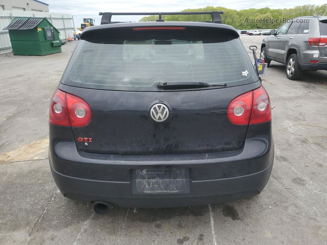 2008 Volkswagen Gti  Черный vin: WVWHV71K08W162250