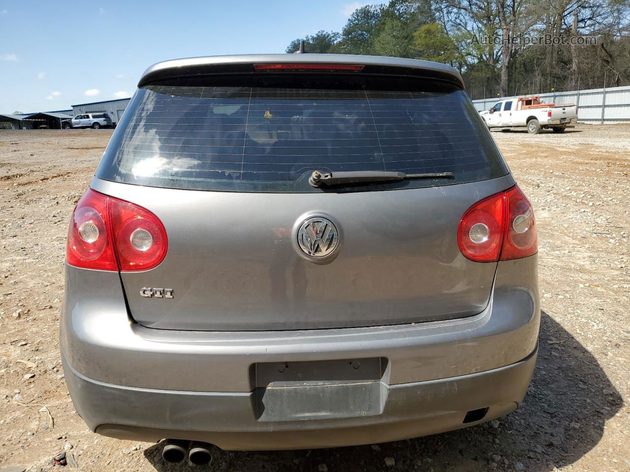 2008 Volkswagen Gti  Gray vin: WVWHV71K08W166153