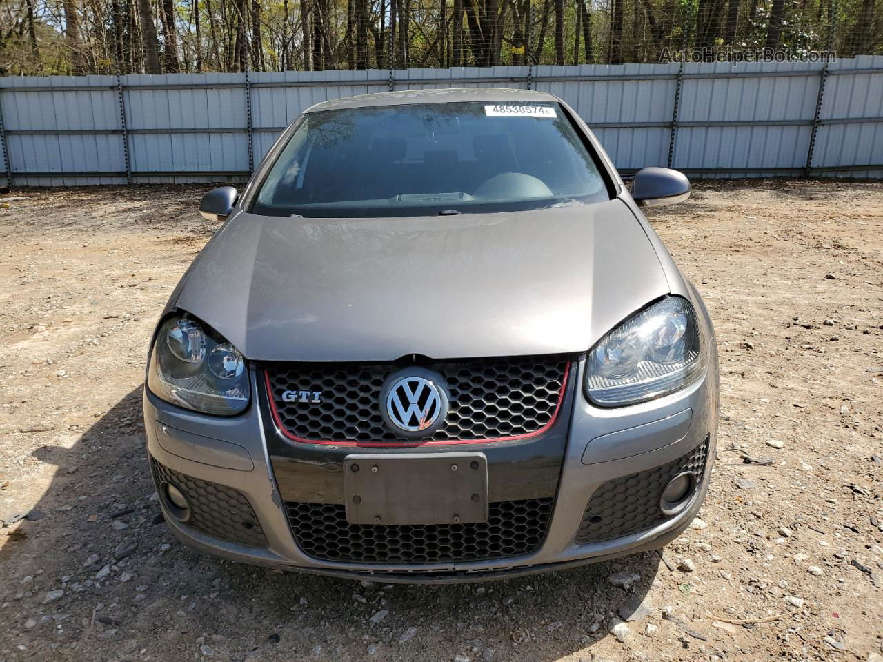 2008 Volkswagen Gti  Gray vin: WVWHV71K08W166153