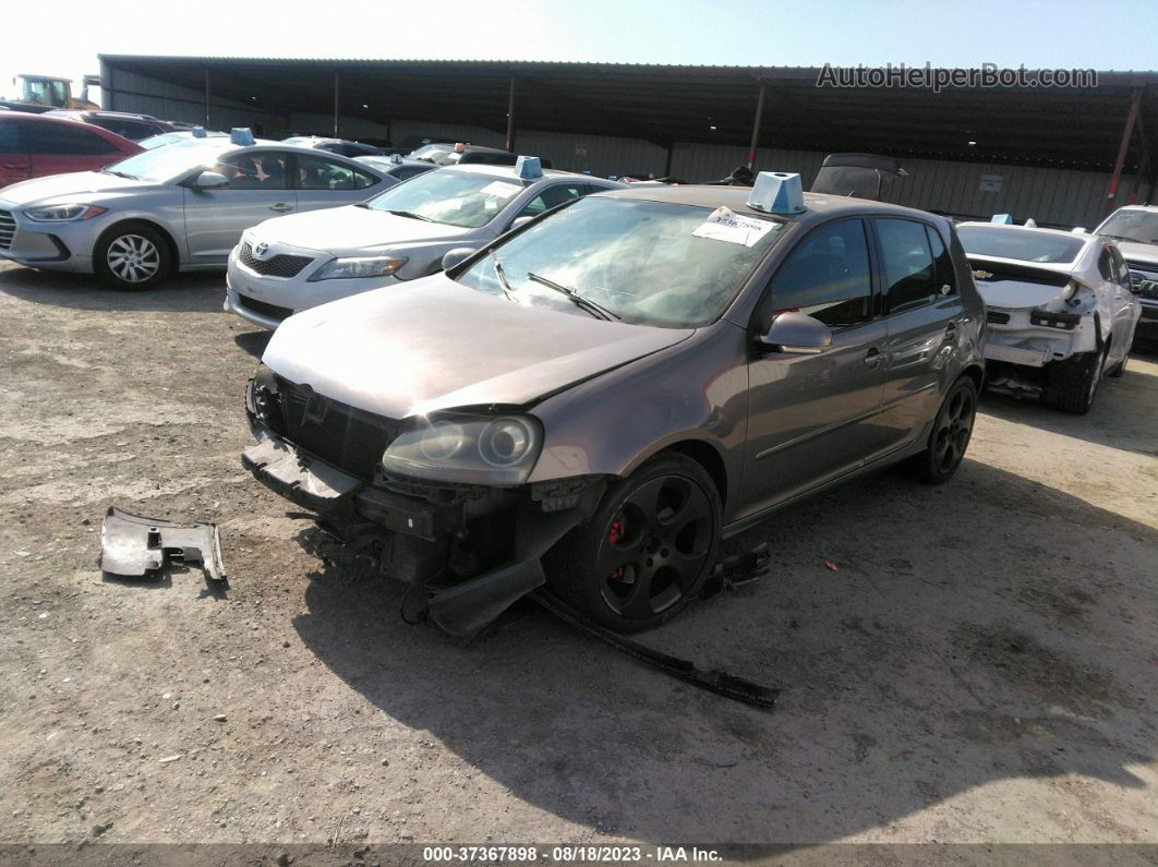 2008 Volkswagen Gti   Gray vin: WVWHV71K08W239649