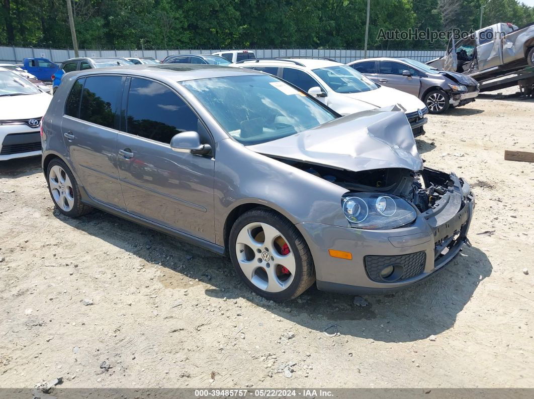 2008 Volkswagen Gti 4-door Gray vin: WVWHV71K08W245046