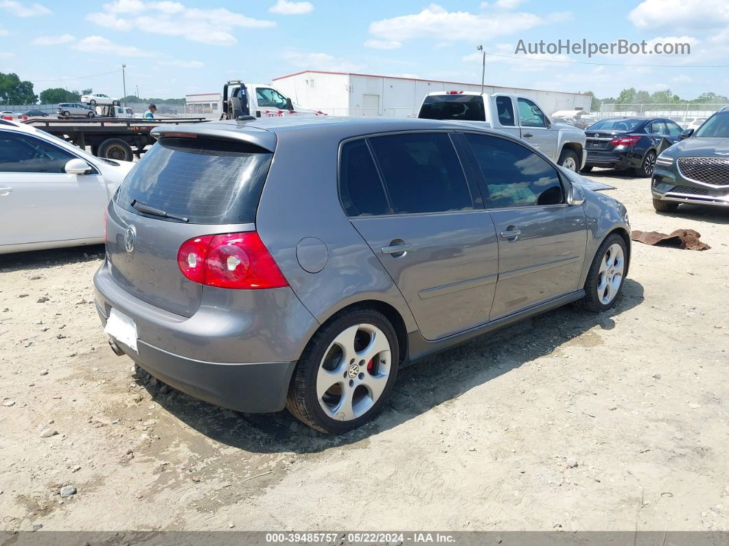 2008 Volkswagen Gti 4-door Gray vin: WVWHV71K08W245046