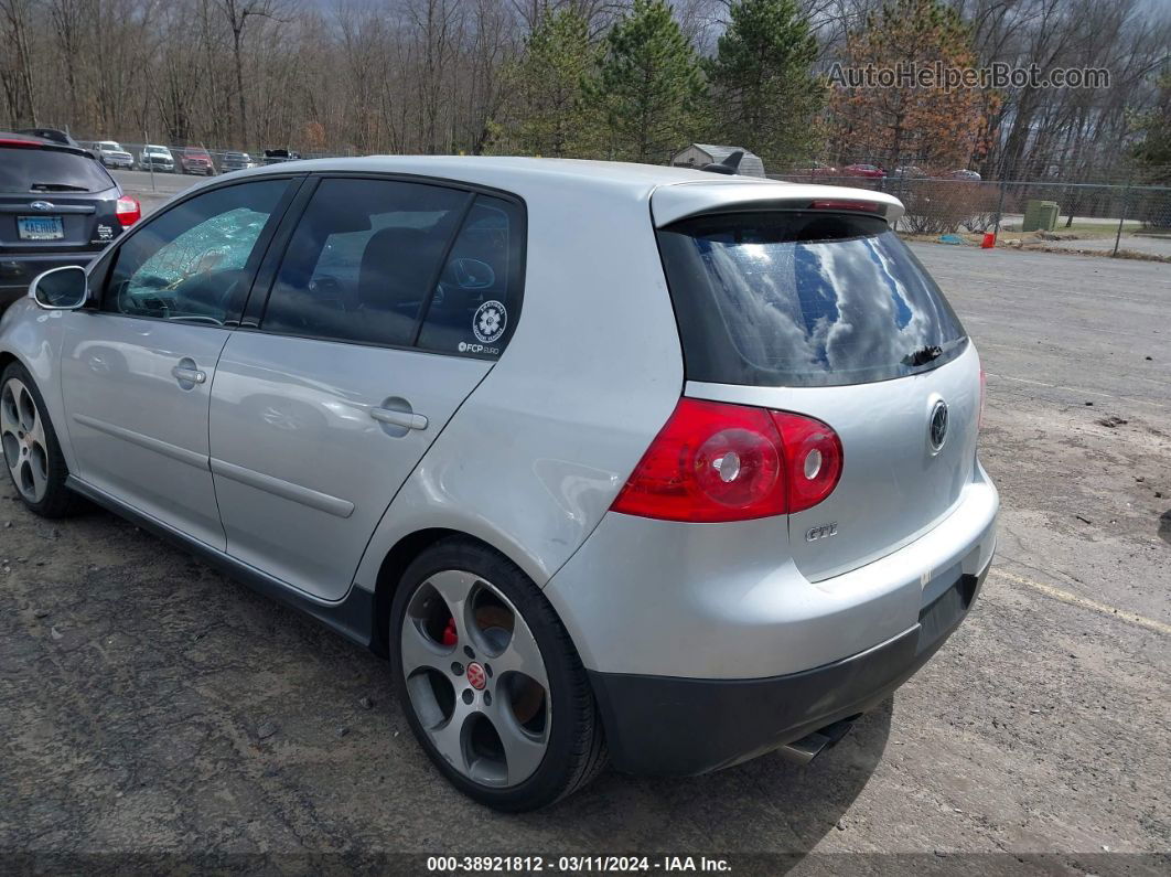 2008 Volkswagen Gti 4-door Серебряный vin: WVWHV71K18W040917