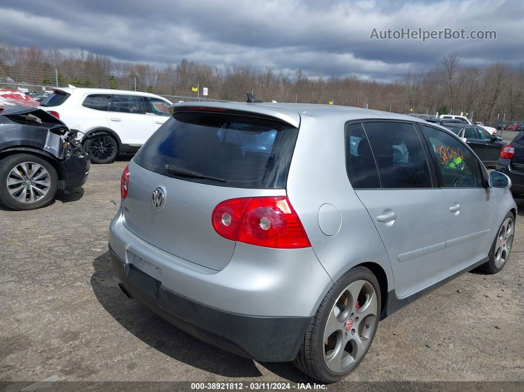 2008 Volkswagen Gti 4-door Silver vin: WVWHV71K18W040917