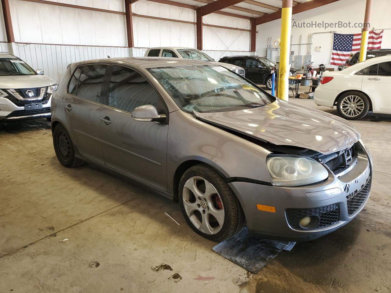 2008 Volkswagen Gti  Gray vin: WVWHV71K28W251415