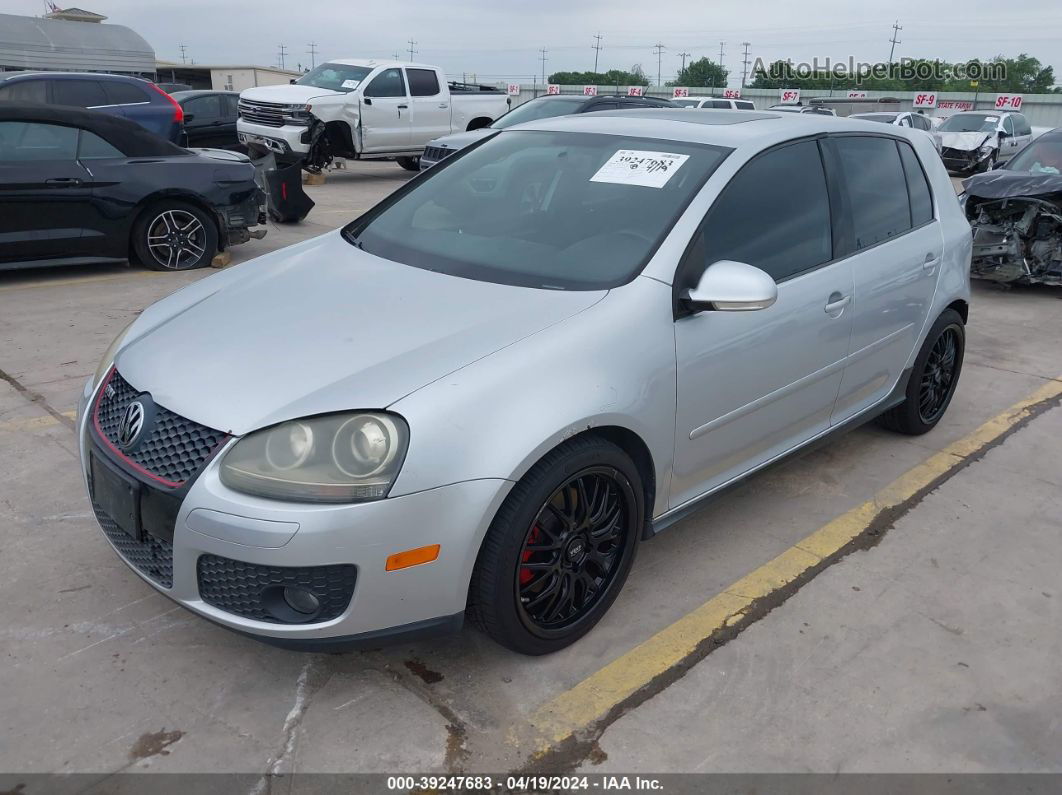 2008 Volkswagen Gti 4-door Silver vin: WVWHV71K38W062000