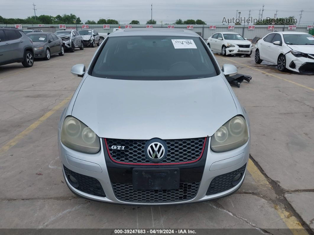 2008 Volkswagen Gti 4-door Серебряный vin: WVWHV71K38W062000