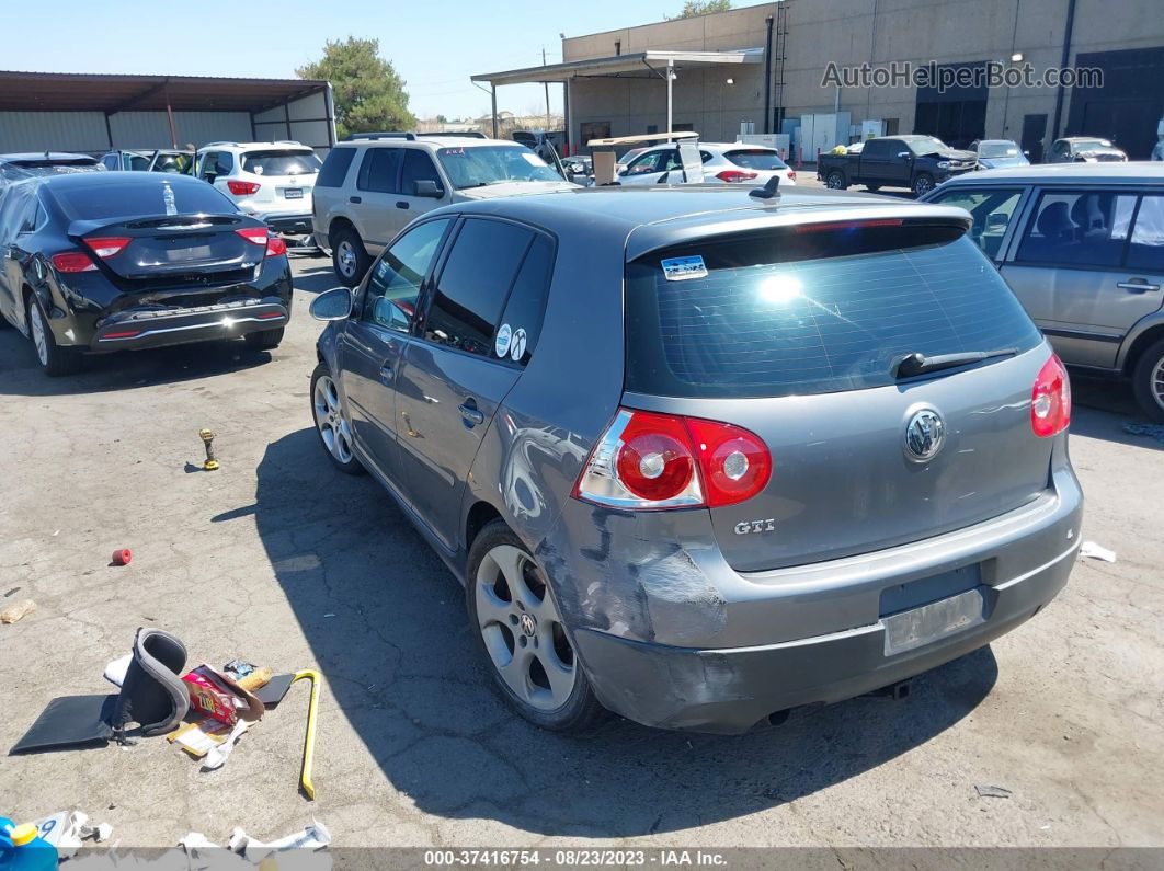 2008 Volkswagen Gti   Gray vin: WVWHV71K38W157138