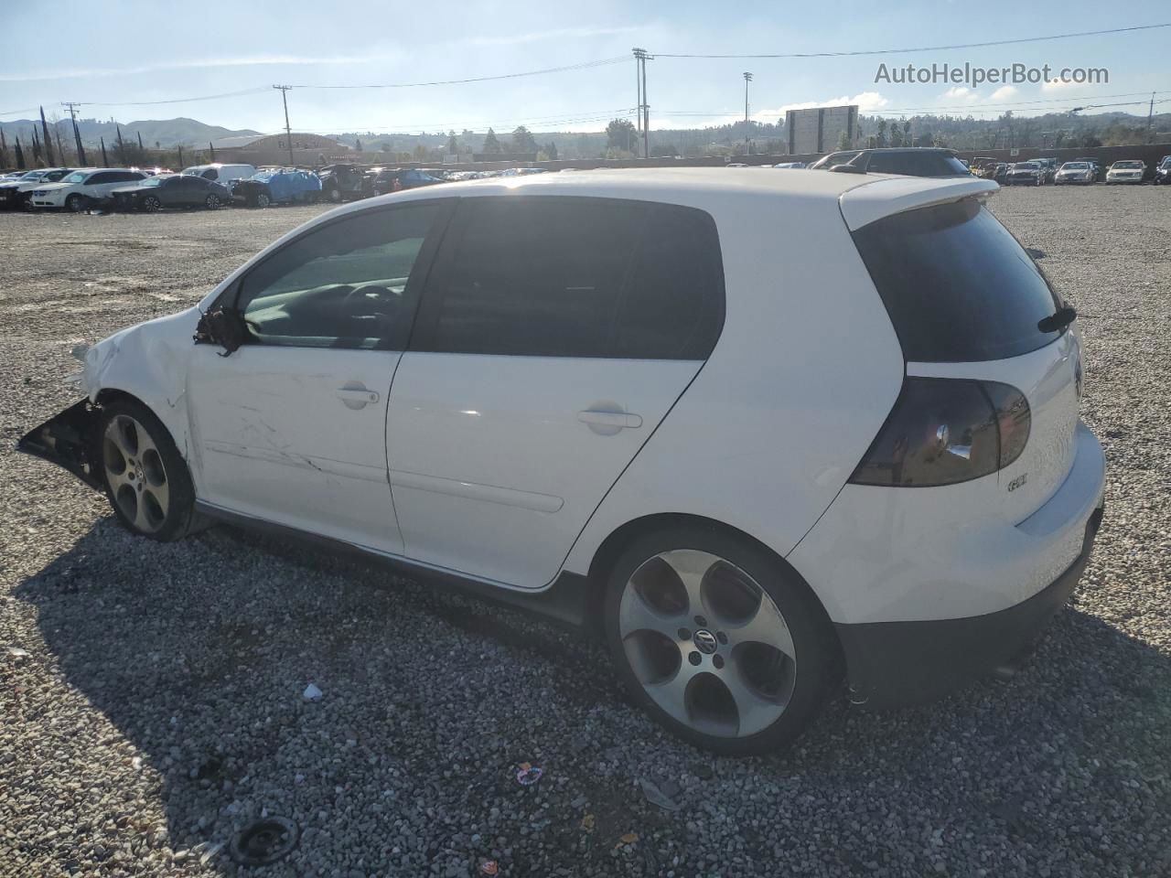 2008 Volkswagen Gti  Белый vin: WVWHV71K38W236731