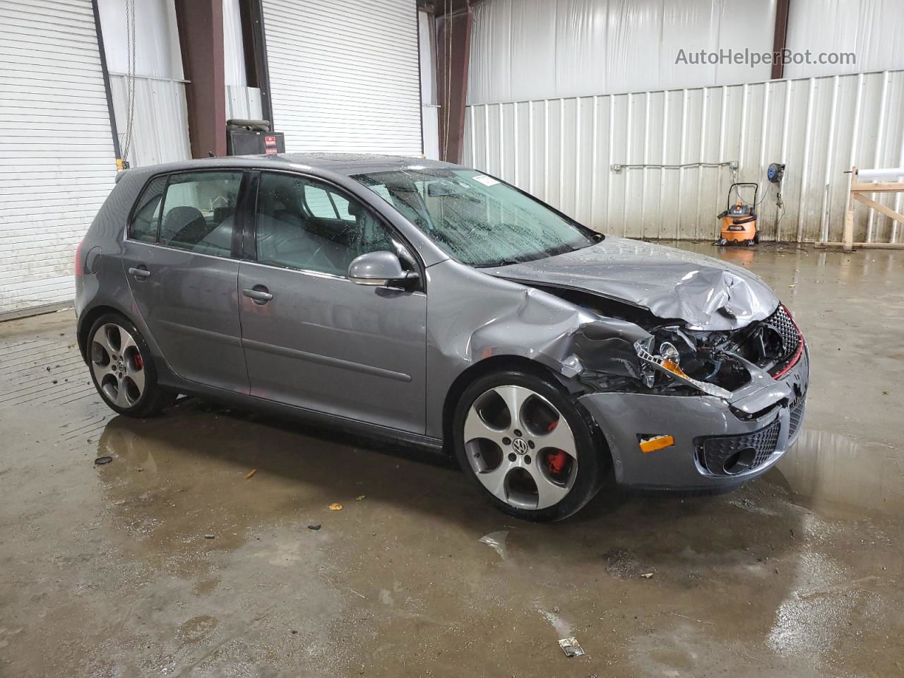 2009 Volkswagen Gti  Gray vin: WVWHV71K39W059227