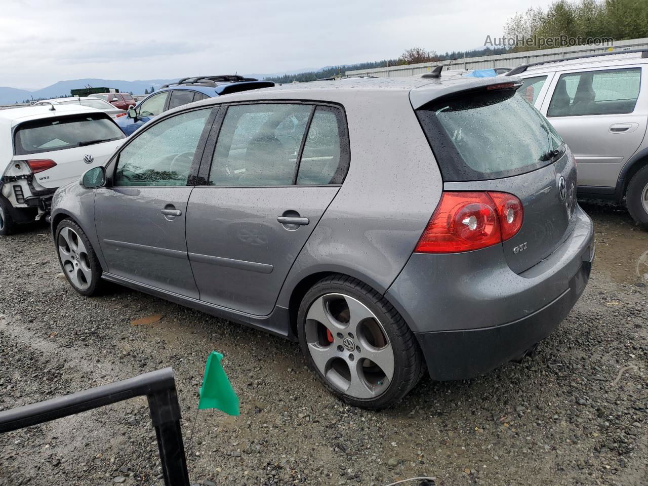 2008 Volkswagen Gti  Gray vin: WVWHV71K58W107177