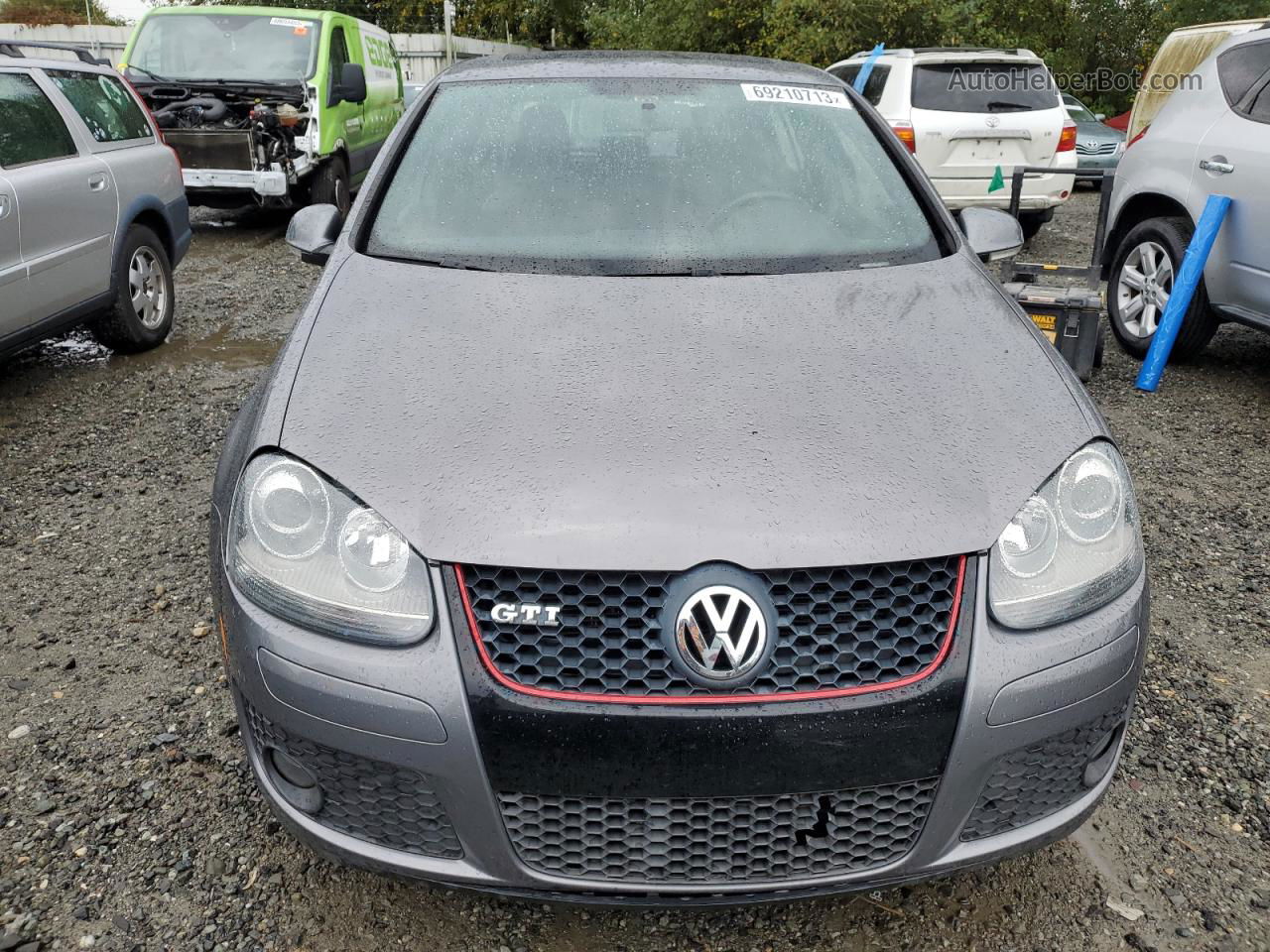 2008 Volkswagen Gti  Gray vin: WVWHV71K58W107177