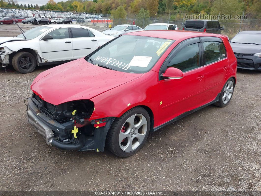 2008 Volkswagen Gti   Red vin: WVWHV71K58W118275