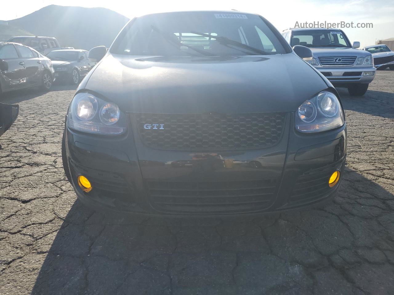 2008 Volkswagen Gti  Black vin: WVWHV71K58W223480