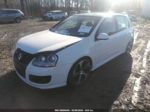 2009 Volkswagen Gti 4-door  (a6) (discontinued) White vin: WVWHV71K59W112834