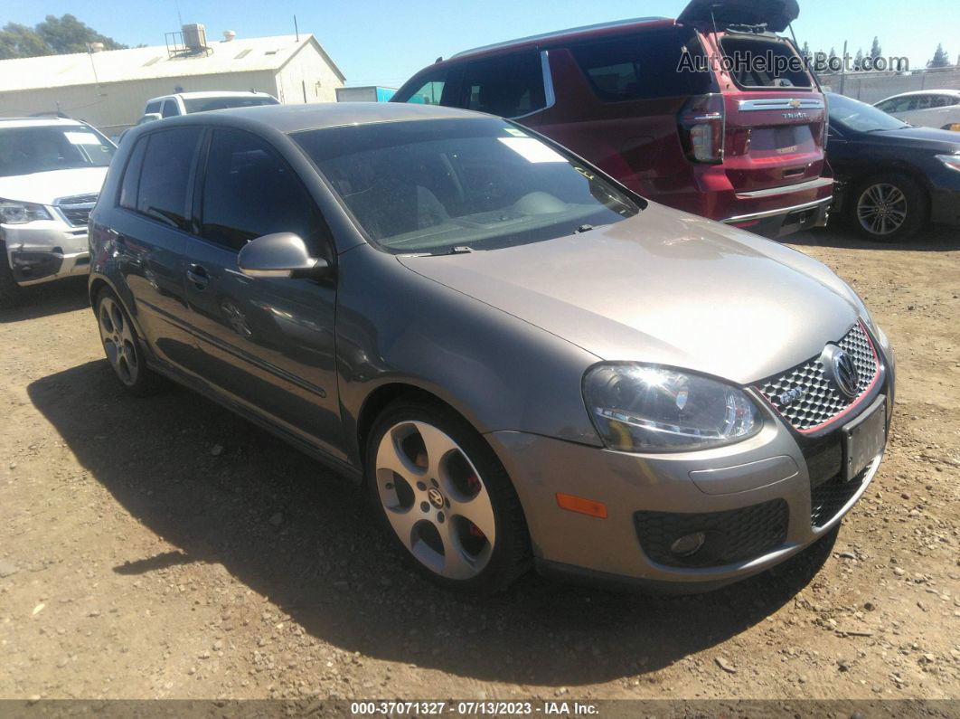 2008 Volkswagen Gti   Серый vin: WVWHV71K68W135831