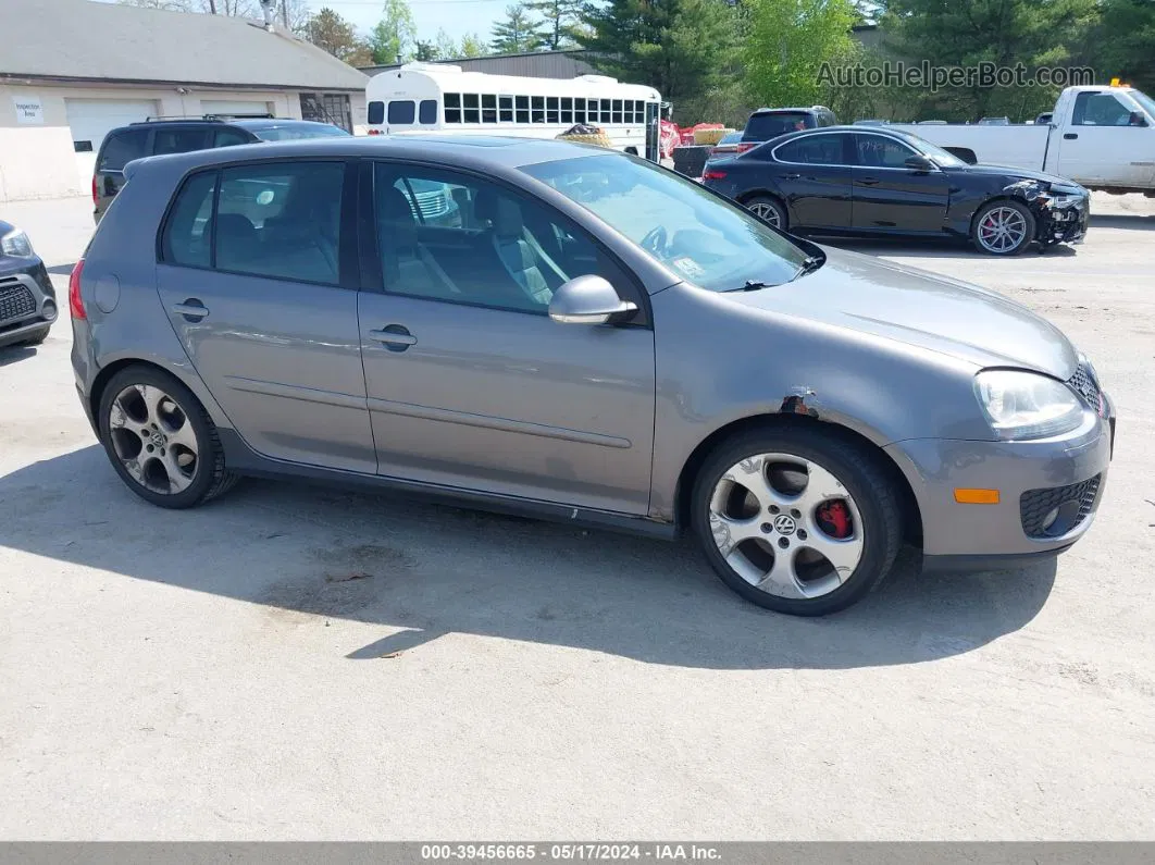 2008 Volkswagen Gti 4-door Gray vin: WVWHV71K68W246444