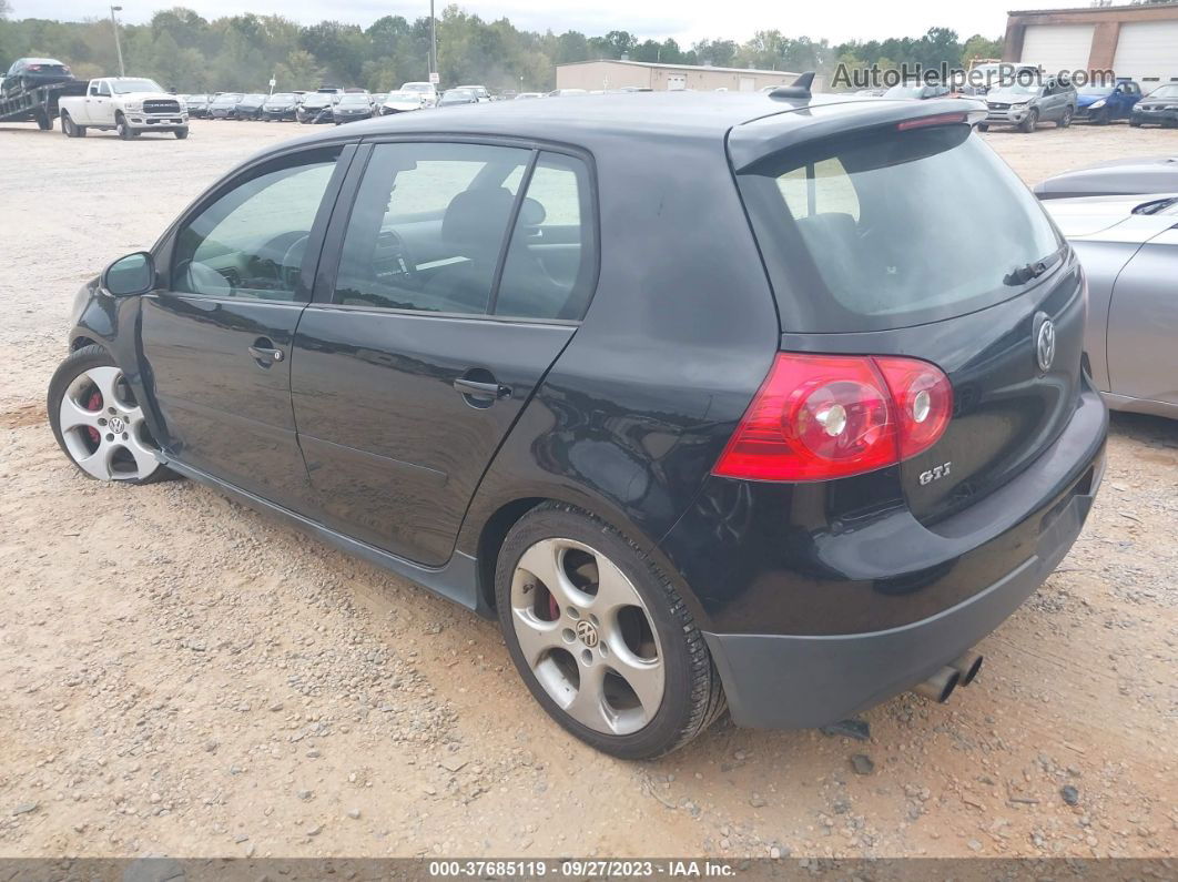 2008 Volkswagen Gti   Black vin: WVWHV71K78W128578