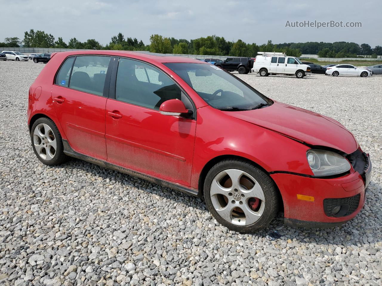 2008 Volkswagen Gti  Red vin: WVWHV71K78W178428