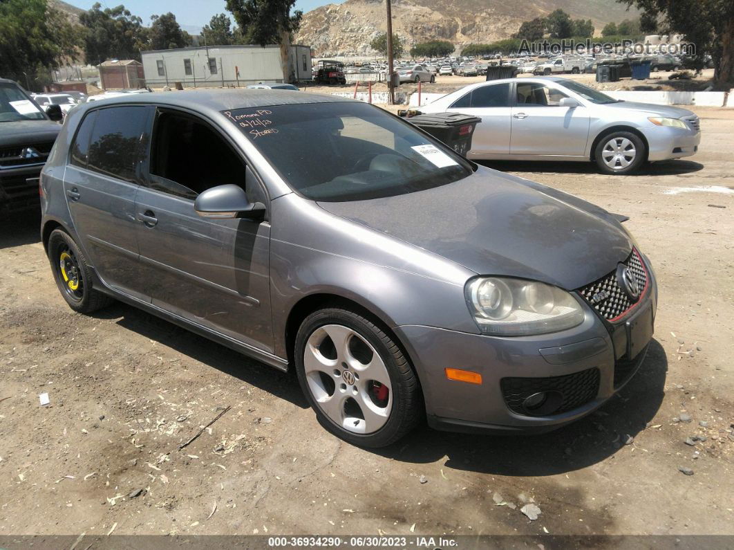 2009 Volkswagen Gti   Серый vin: WVWHV71K79W062454