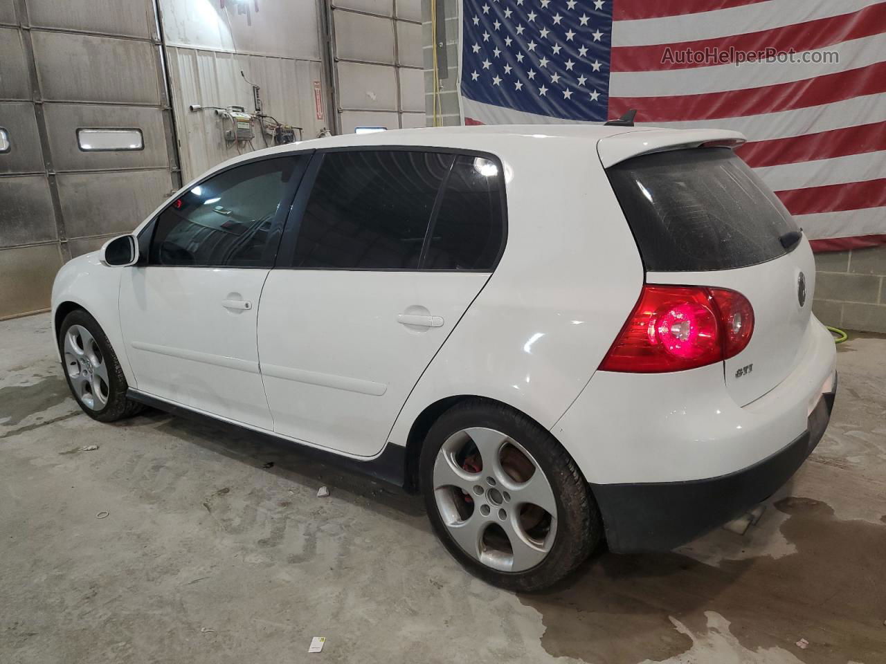 2008 Volkswagen Gti  White vin: WVWHV71K88W283866