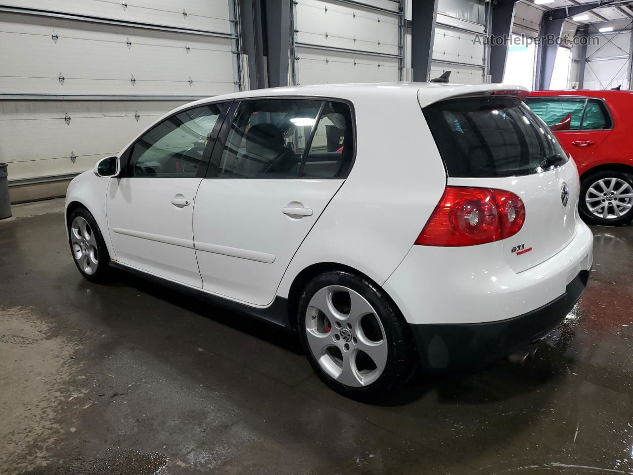 2008 Volkswagen Gti  White vin: WVWHV71K88W303193