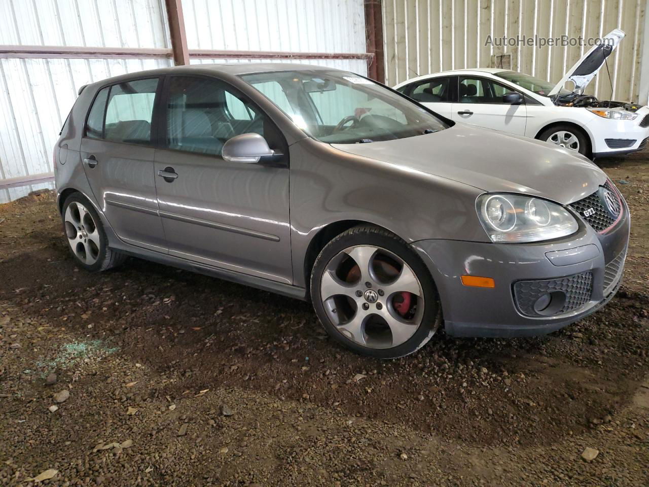 2008 Volkswagen Gti  Gray vin: WVWHV71K98W273377