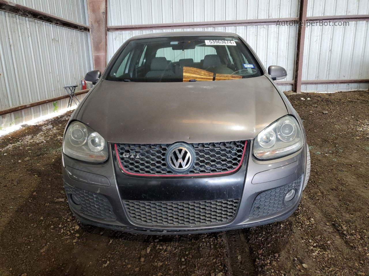 2008 Volkswagen Gti  Gray vin: WVWHV71K98W273377