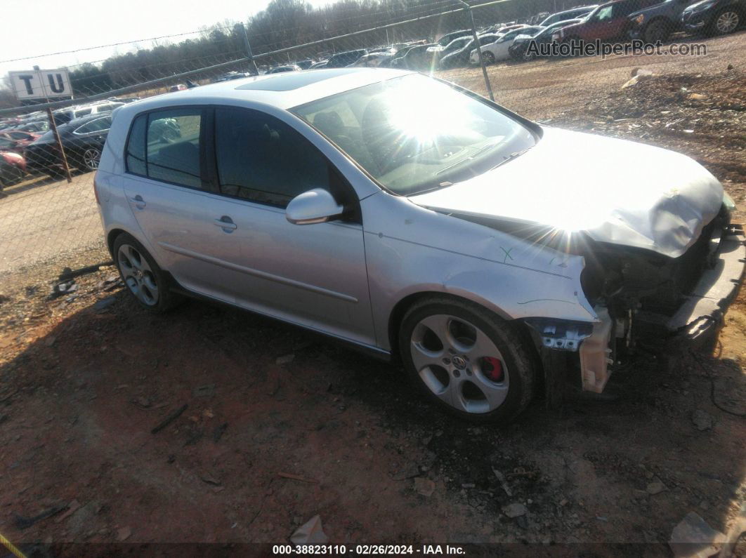 2008 Volkswagen Gti 4-door Серебряный vin: WVWHV71KX8W097777