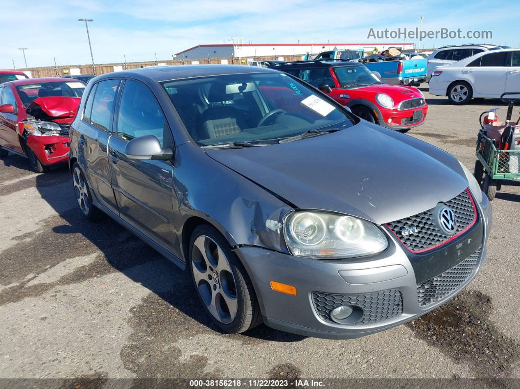 2008 Volkswagen Gti 4-door Gray vin: WVWHV71KX8W253932