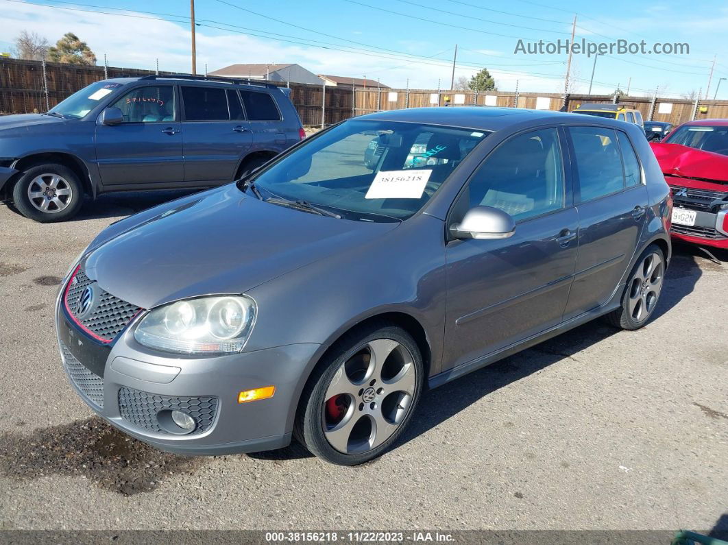 2008 Volkswagen Gti 4-door Gray vin: WVWHV71KX8W253932