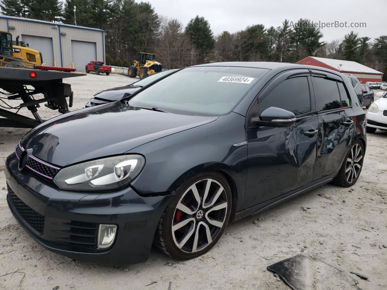 2010 Volkswagen Gti  Black vin: WVWHV7AJ1AW079780