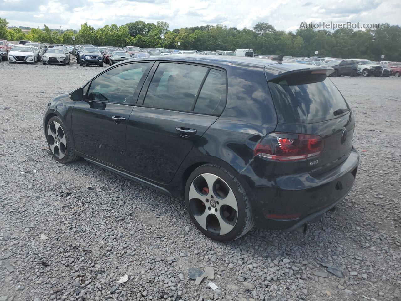 2010 Volkswagen Gti  Black vin: WVWHV7AJ2AW175997