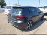 2010 Volkswagen Gti 4-door Black vin: WVWHV7AJ7AW371031